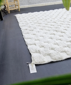 Solid White Rug