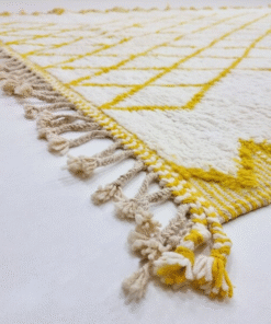 White and Yellow Rug