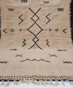 Brown and Black Rug