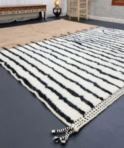 Unique Brown and Black Rug