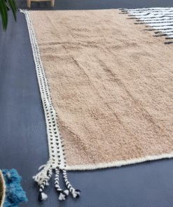 Unique Brown and Black Rug