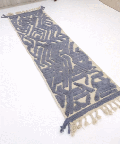 Handwoven Blue Runner