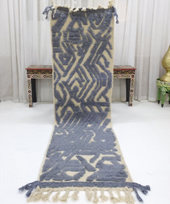 Handwoven Blue Runner