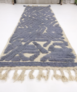 Handwoven Blue Runner