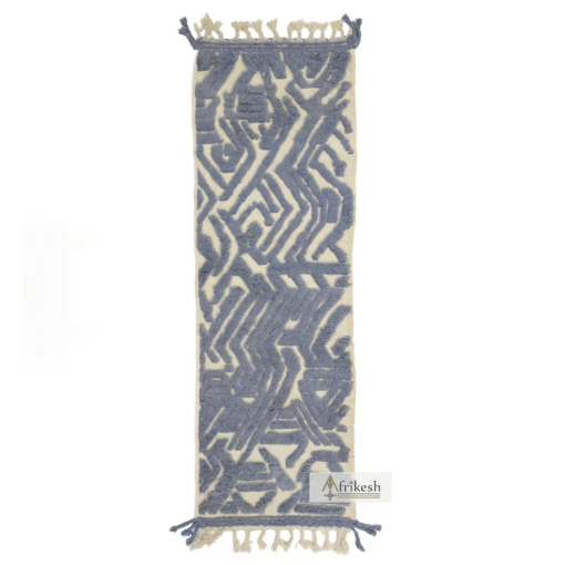 Handwoven Blue Runner