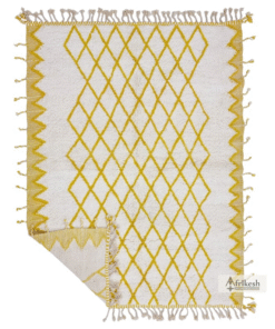 White and Yellow Rug