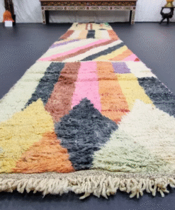 Light Yellow and Pink Runner