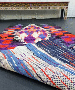 Black And Red Vintage Rug