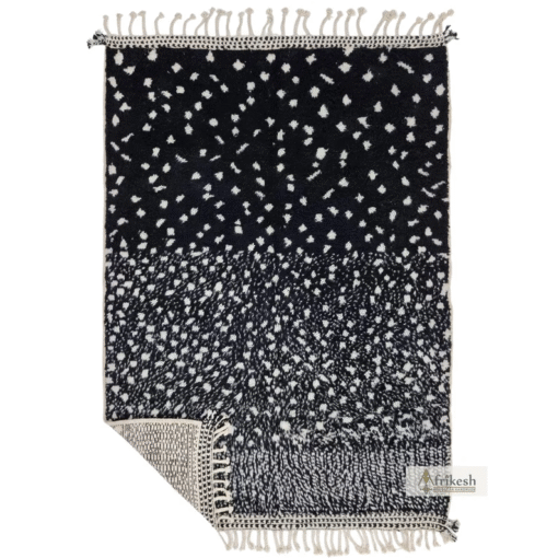 Black and White Rug