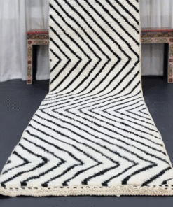 Black and White Runner