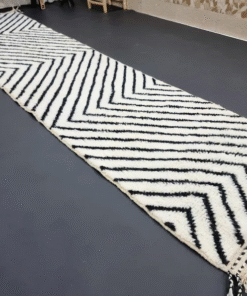 Black and White Runner