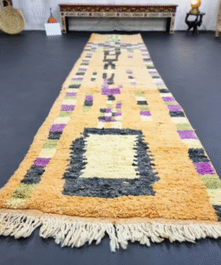 Large Orange and Purple Runner