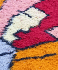 Orange and Purple Rug