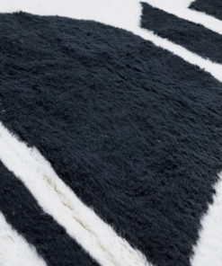 White and Black Rug
