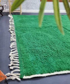Solid Green Rug