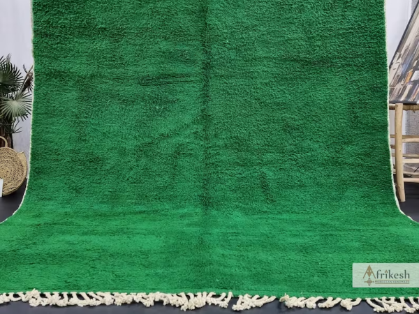 Solid Green Rug