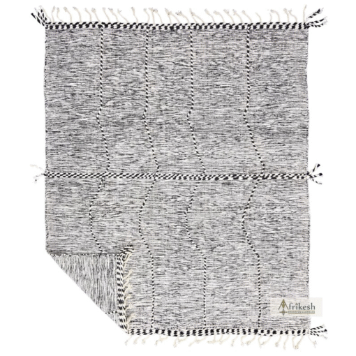 Black and White Rug