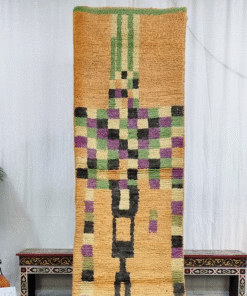 Large Orange and Purple Runner