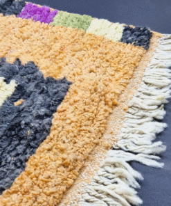 Large Orange and Purple Runner