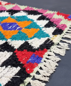 Red and Orange Vintage Rug