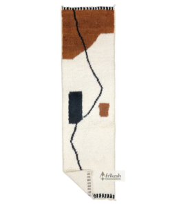 White and Brown Runner