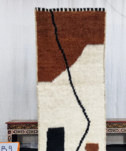 White and Brown Runner