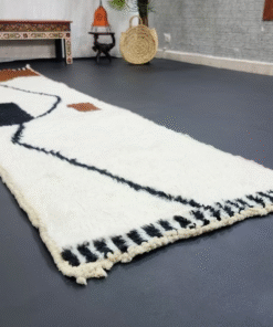 White and Brown Runner