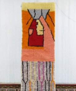 Orange and Purple Rug