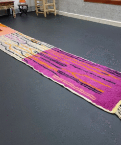 Orange and Purple Rug
