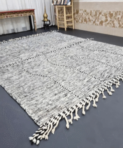 Black and White Rug
