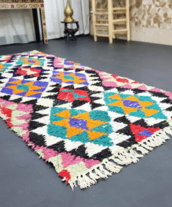 Red and Orange Vintage Rug