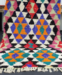 Red and Orange Vintage Rug