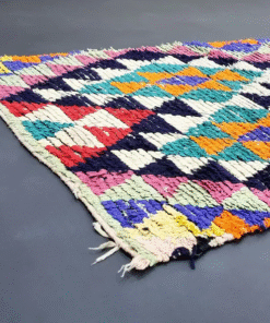 Red and Orange Vintage Rug