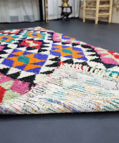 Red and Orange Vintage Rug