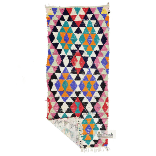 Red and Orange Vintage Rug