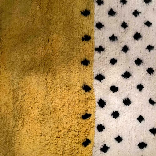 DALIA - Yellow and White Rug -Beni Ourain Carpet 7x8 photo review
