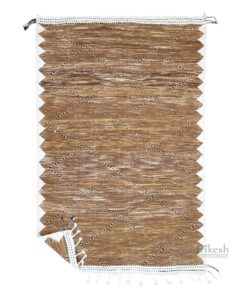 AMNA – Flatweave Custom Kilim Geometric Rug – Zanafi Moroccan Rug