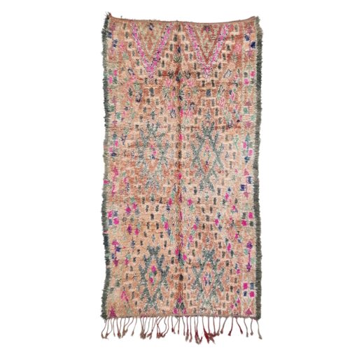 SAMAH - Faded Orange Rug - Vintage Carpet 6x11