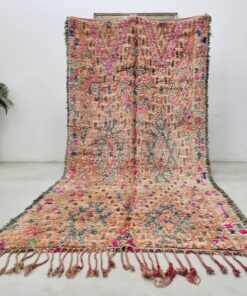 Alternative view of SAMAH - Faded Orange Rug - Vintage Carpet 6x11