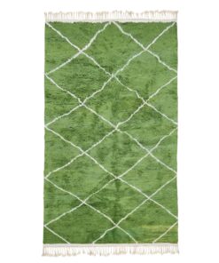 NATIFA - Olive Green Carpet - Beni Ourain Carpet 6x11