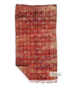 ROAA - Beni M'Guild Rug - Red Vintage Carpet 6x10