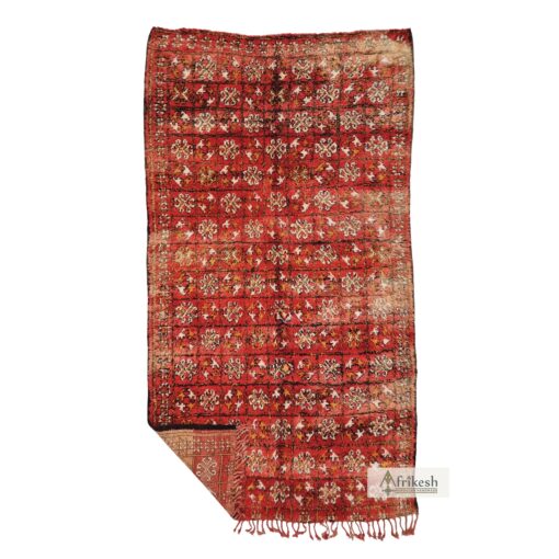 ROAA - Beni M'Guild Rug - Red Vintage Carpet 6x10
