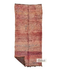 JOUWAYRIA - Purple Beni M'Guild Rug - Vintage Carpet 6x13