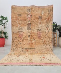 Alternative view of LAMAR - Dark Beige Carpet - Boujaad Rug 5x8