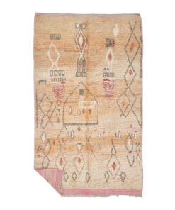 LAMAR - Dark Beige Carpet - Boujaad Rug 5x8