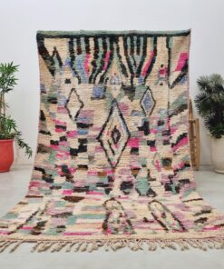 Alternative view of KISHA - Multicolor Carpet - Boujaad Rug 5x9