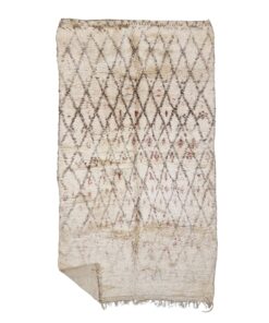 MAIKA - Vintage Beni Ourain Rug - Moroccan Vintage Carpet 6x12