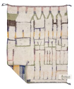 RONDA – White Rug - Berber Beni Ourain Tufted Custom Rug Sizes