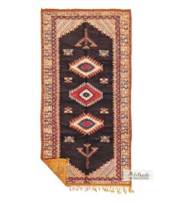ANDIRA - Brown Wool Rug - Taznakht Carpet 5x9