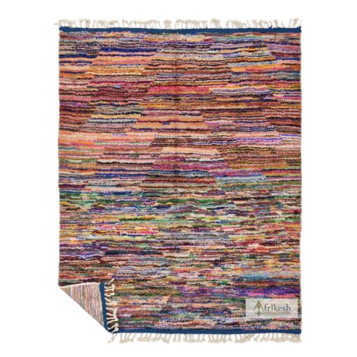 BANDA - Handmade Multicolor Rug - Beni Ourain Carpet 8x9